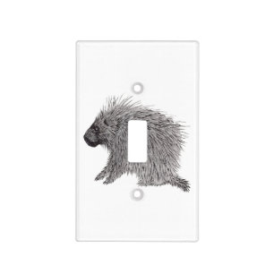 Porcupine Light Switch Cover