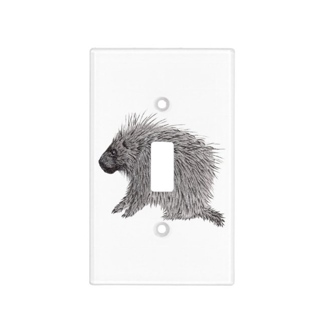 Porcupine Light Switch Cover (Front)