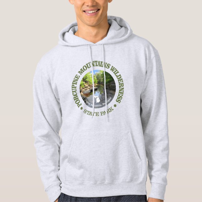 Porcupine Mountains Wilderness SP Hoodie (Front)