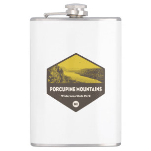 Porcupine Mountains Wilderness State Park Michigan Flask