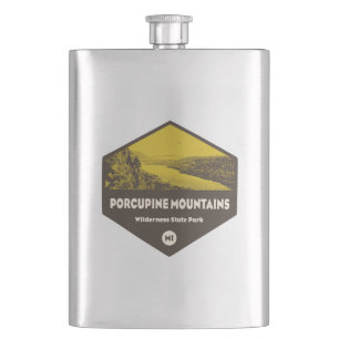 Porcupine Mountains Wilderness State Park Michigan Flask