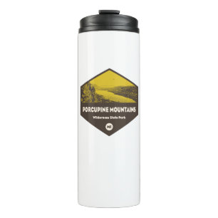 Porcupine Mountains Wilderness State Park Michigan Thermal Tumbler