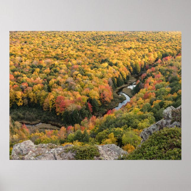 Porcupine Mountains Wilderness State Park Poster (Front)