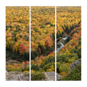 Porcupine Mountains Wilderness State Park Triptych
