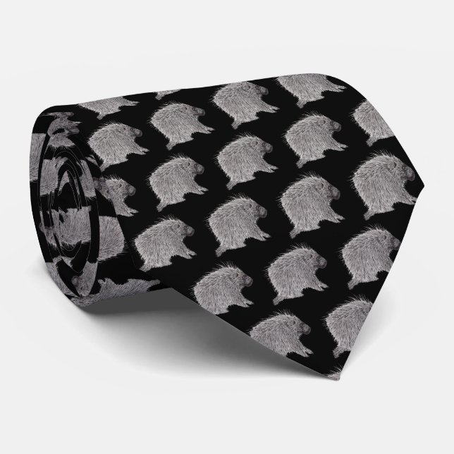 Porcupine Neck Tie (Rolled)