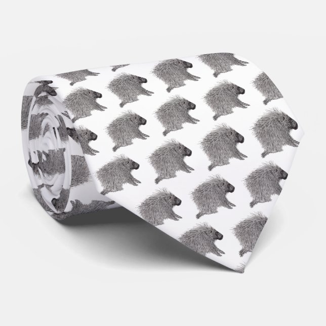 Porcupine Neck Tie (Rolled)