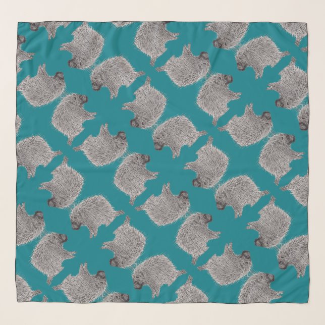 Porcupine Scarf (Front)