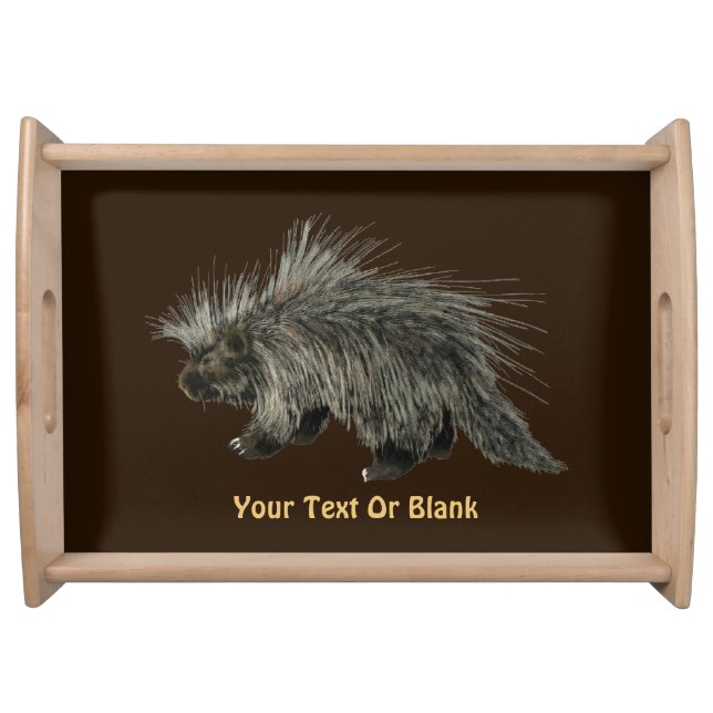 Porcupine Serving Tray (Front)
