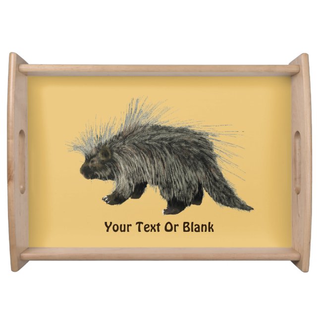 Porcupine Serving Tray (Front)