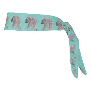 Porcupine Tie Headband