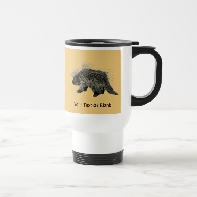 Porcupine Travel Mug (Right)
