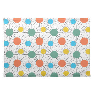 Porcupines  cloth placemat