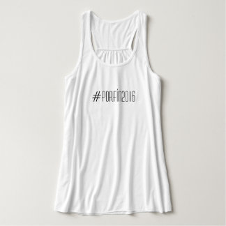 #PorFín2016 Flowy Razor Back Tank Top