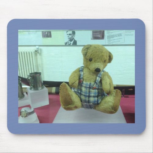 Porgy Alan Turings teddy bear Mouse Pad