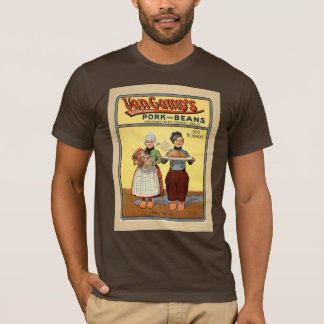 Pork&Beans M's brown T-Shirt