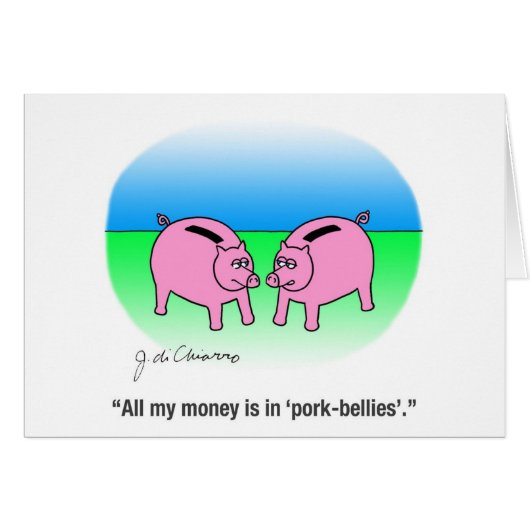 'Pork-Bellies' Cards (Front Horizontal)