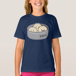 Pork Bun dim sum Chinese breakfast steamed bbq bun T-Shirt
