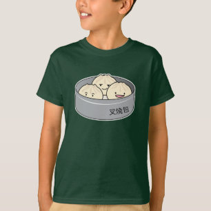 Pork Bun dim sum Chinese breakfast steamed bbq bun T-Shirt
