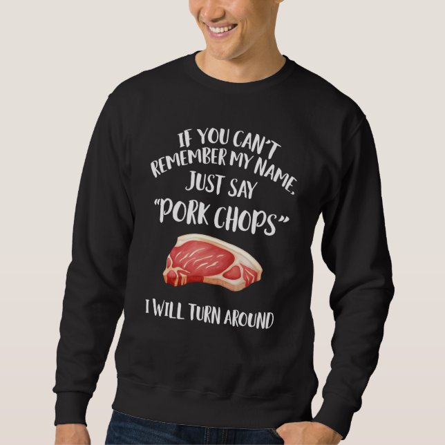 Pork Chop Apparel Awesome Chops Sweatshirt (Front)