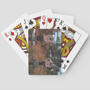 Pork Chop, Fun Pigs, Idaho Funny Signs Poker Cards