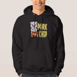 Pork Chop Martial Arts Karate Chop Hoodie