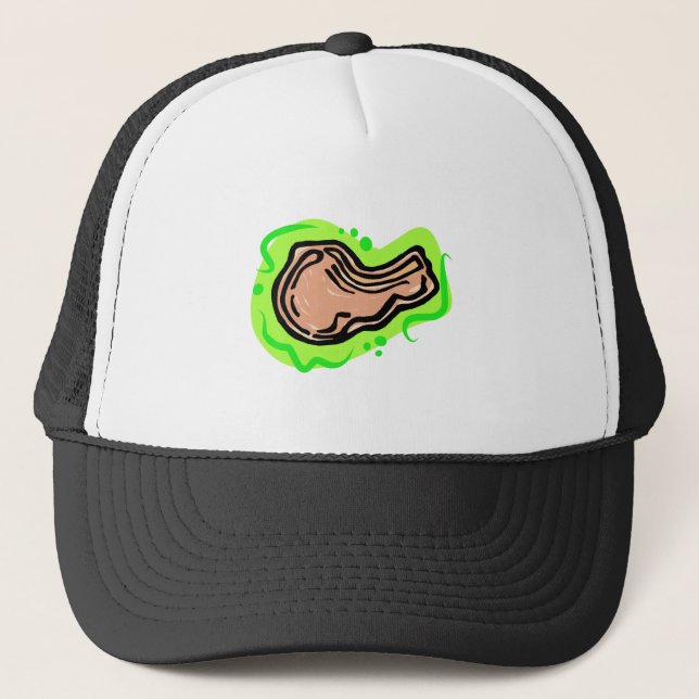Pork Chop Trucker Hat (Front)