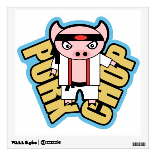 Pork Chop Wall Sticker