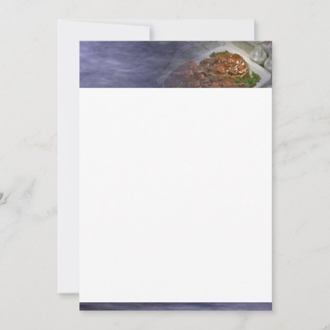 Pork Chops Invitation (Front)