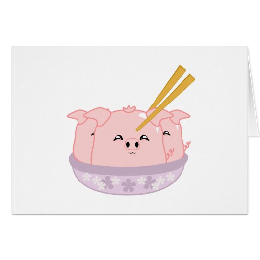 Pork Dumplings Cards (Front Horizontal)