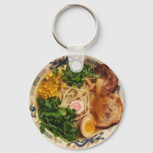 Pork Ramen Noodles Keychain
