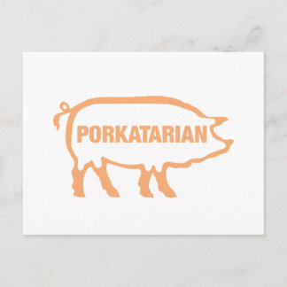 porkatarian postcard
