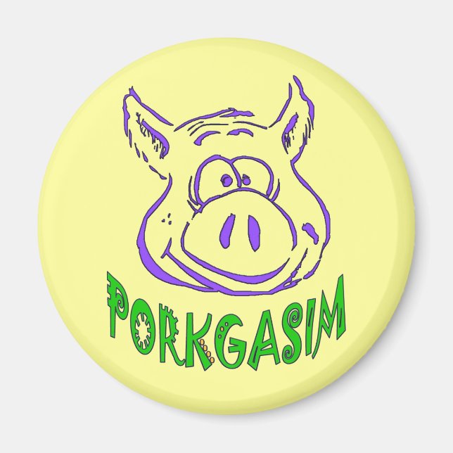 Porkgasim! Magnet (Front)