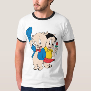 Porky Pig and Petunia T-Shirt