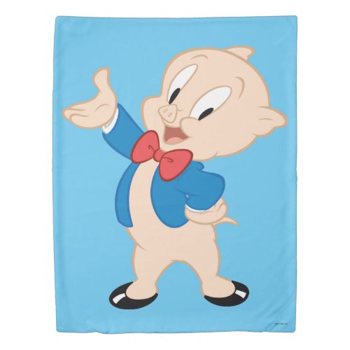 Porky Pig  Classic Pose Duvet Cover