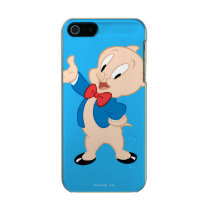 Porky Pig | Classic Pose Metallic Phone Case For iPhone SE/5/5s