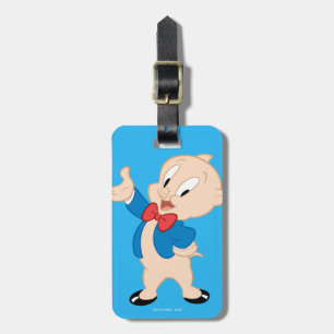 Porky Pig   Classic Pose Luggage Tag