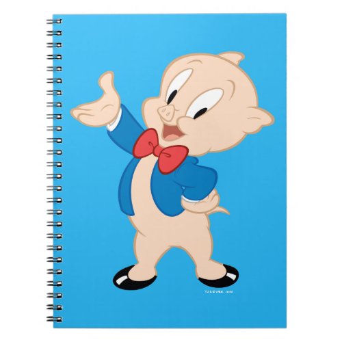 Porky Pig  Classic Pose Notebook