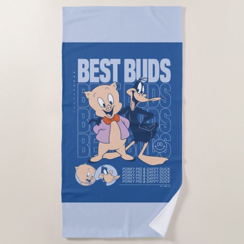 Porky Pig  DAFFY DUCKâ Best Buds Beach Towel