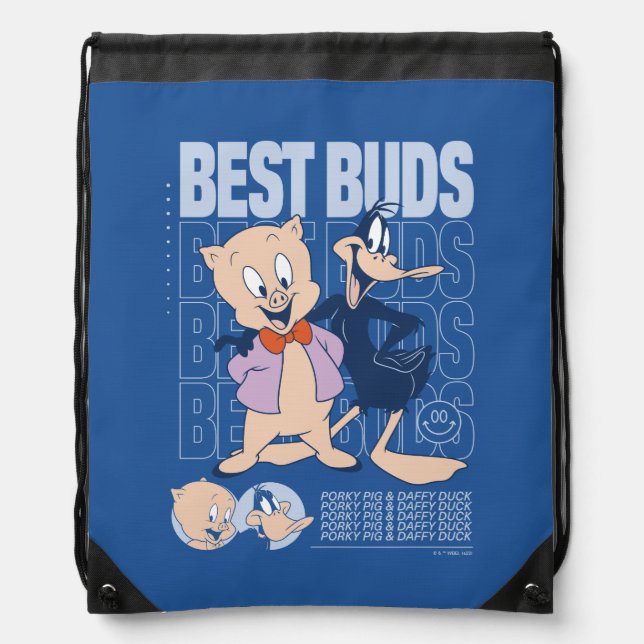 Porky Pig & DAFFY DUCK™ Best Buds Drawstring Bag (Front)