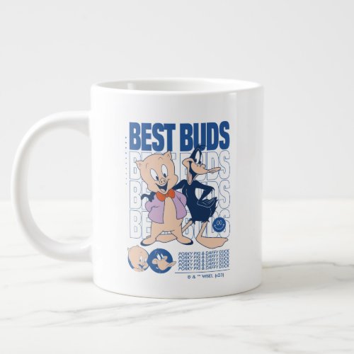 Porky Pig  DAFFY DUCKâ Best Buds Giant Coffee Mug