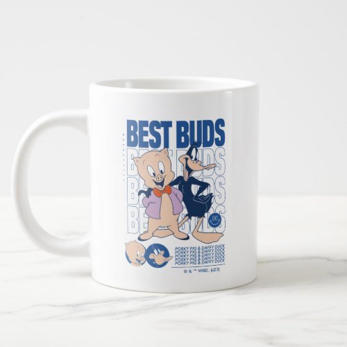 Porky Pig  DAFFY DUCKâ Best Buds Giant Coffee Mug