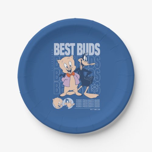 Porky Pig  DAFFY DUCK Best Buds Paper Plates