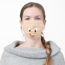 Porky Pig Smiling Face Adult Cloth Face Mask