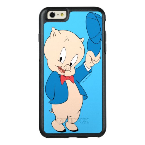 Porky Pig  Waving Hat OtterBox iPhone 66s Plus Case