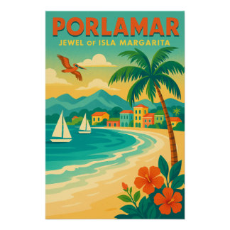 Porlamar, Isla Margarita, Venezuela Poster