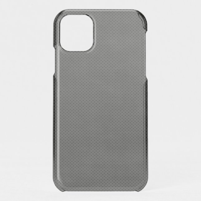 Porous Dark Metal Micro Pattern Uncommon iPhone Ca Case (Back)