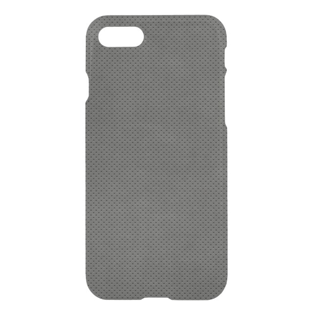 Porous Dark Metal Micro Pattern Uncommon iPhone Case (Back)
