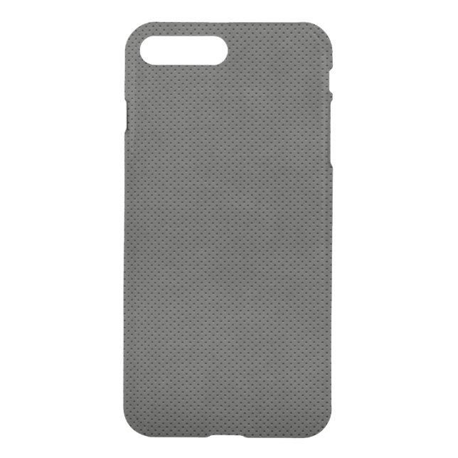 Porous Dark Metal Micro Pattern Uncommon iPhone Case (Back)