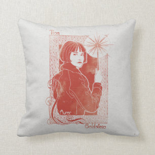 PORPENTINA GOLDSTEIN™ Illustration Throw Pillow