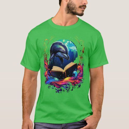 Porpoise Reads Book T_Shirt